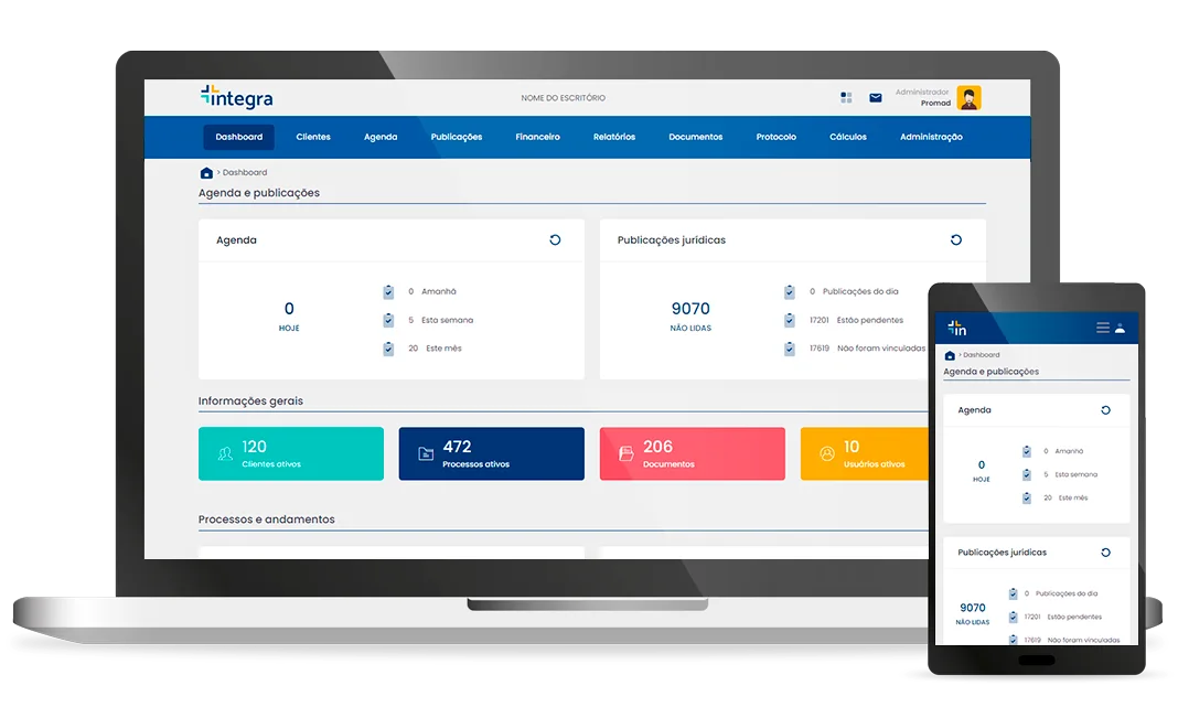 Software jurídico responsivo
